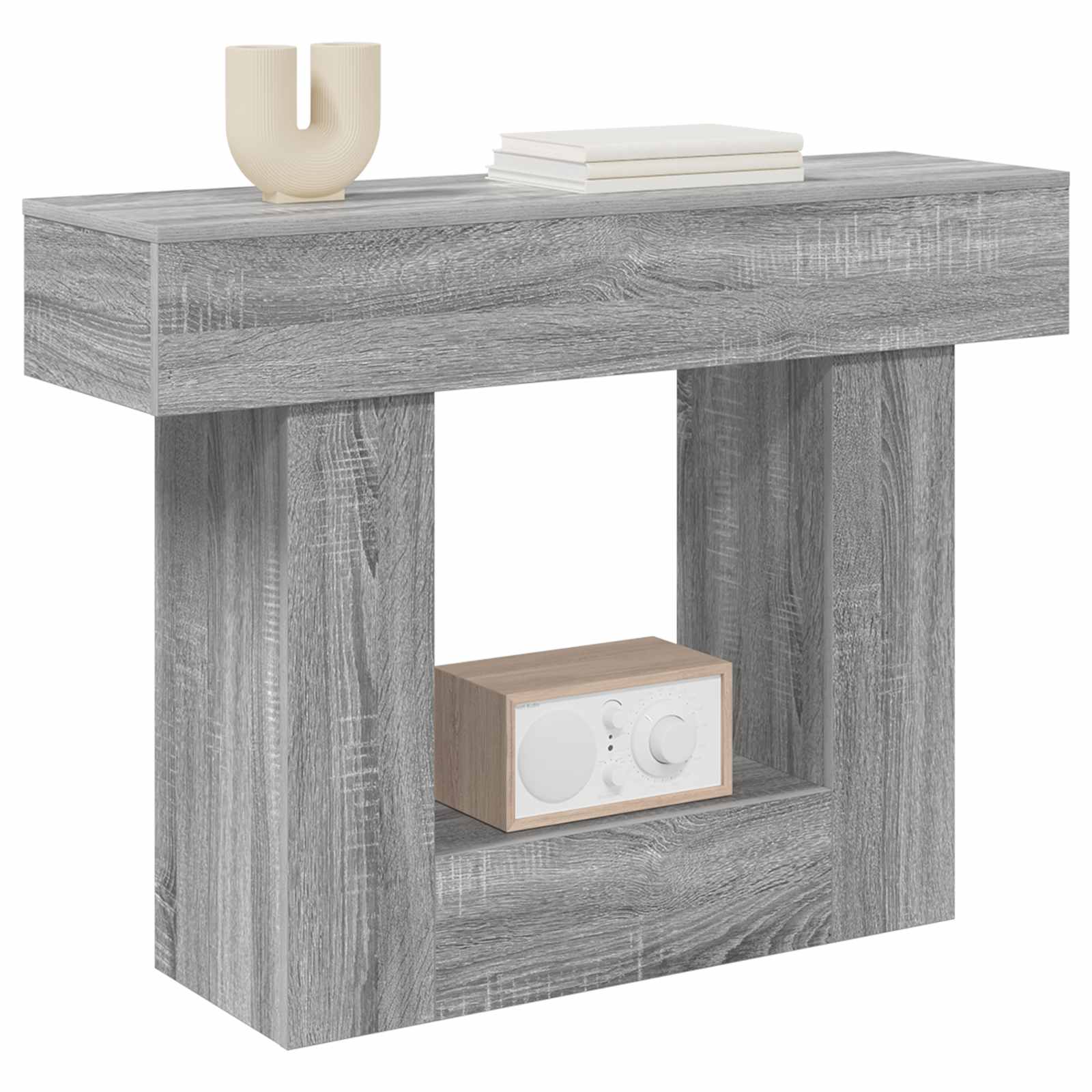 vidaXL Grey Sonoma 101 x 30 x 74 cm 3