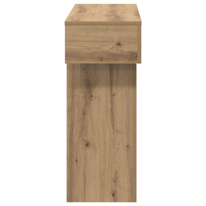 vidaXL Console Table Artisan Oak 101 x 30 x 74 cm Engineered Wood 6