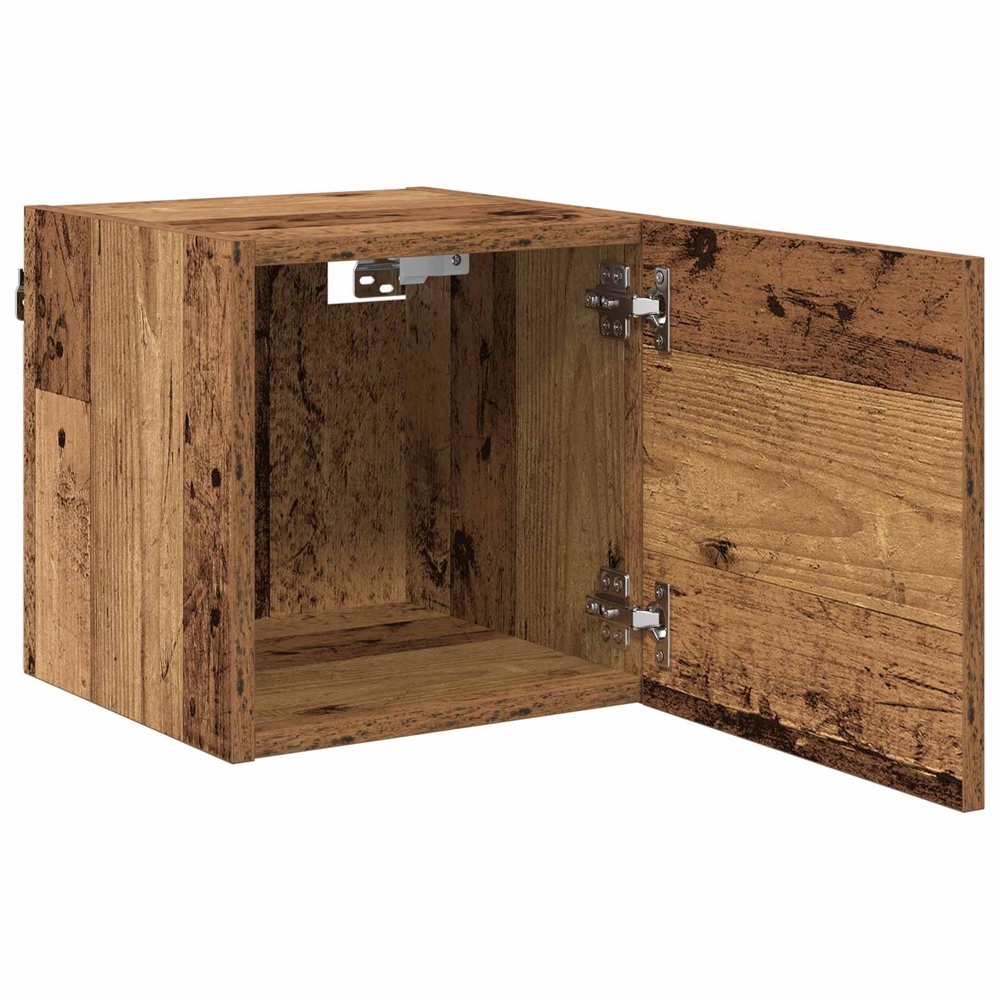 vidaXL Wall Mounted TV Cabinet Old Wood Engineered Wood 5