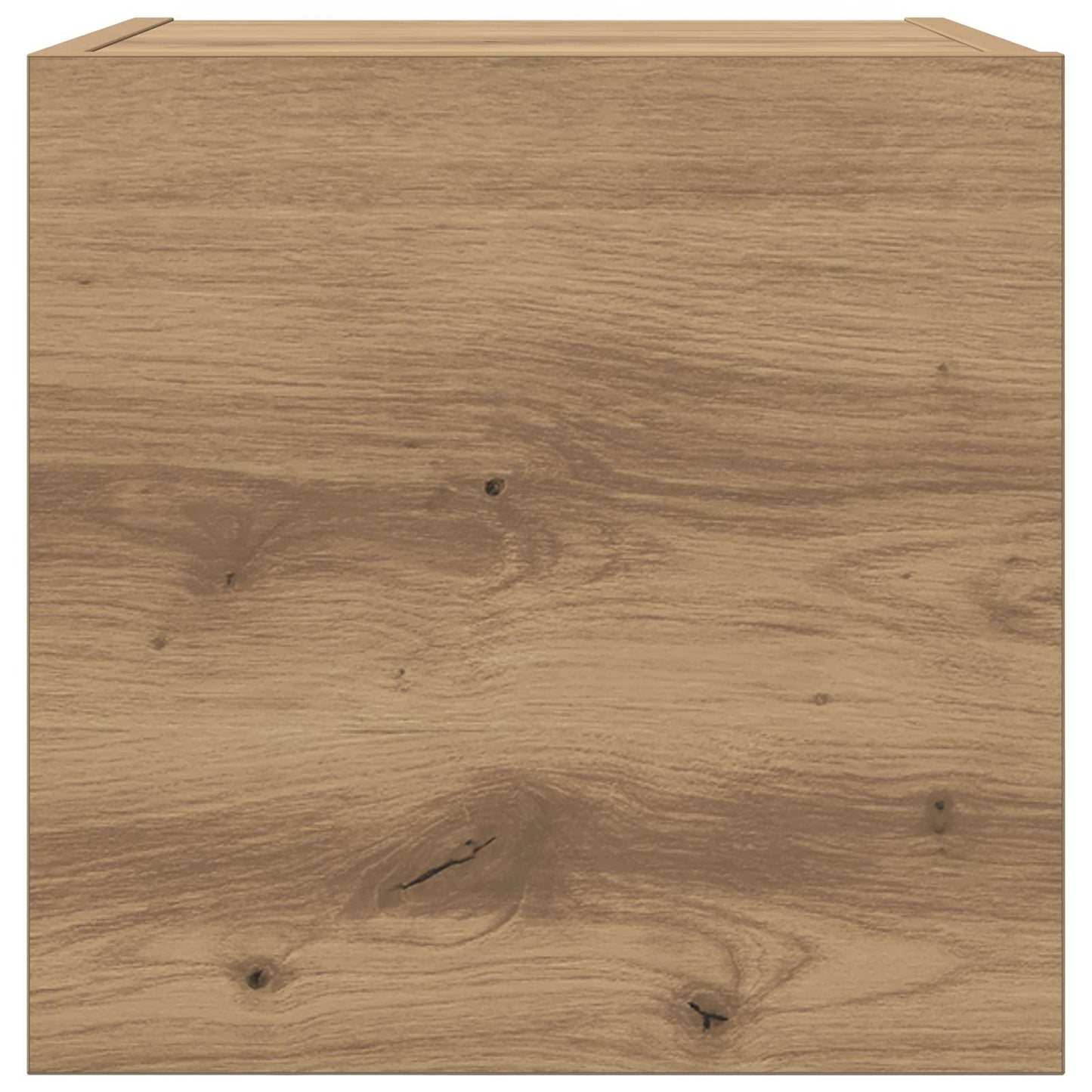 vidaXL Wall Mounted TV Cabinet Artisan Oak Engineered Wood 6