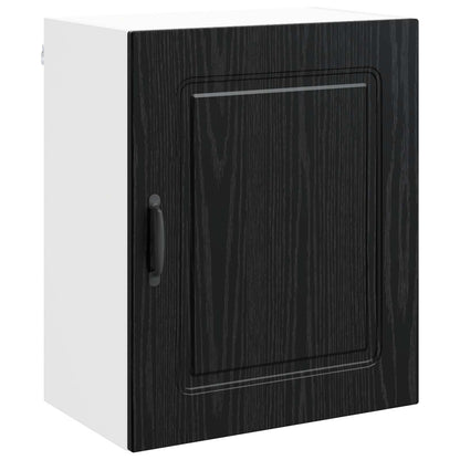vidaXL Dishwasher Panel Kalmar Black Oak 50 x 31 x 60 cm 2
