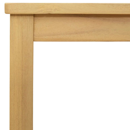 vidaXL Coffee Table Light Acacia 60 x 60 x 36 cm Solid Acacia Wood 6