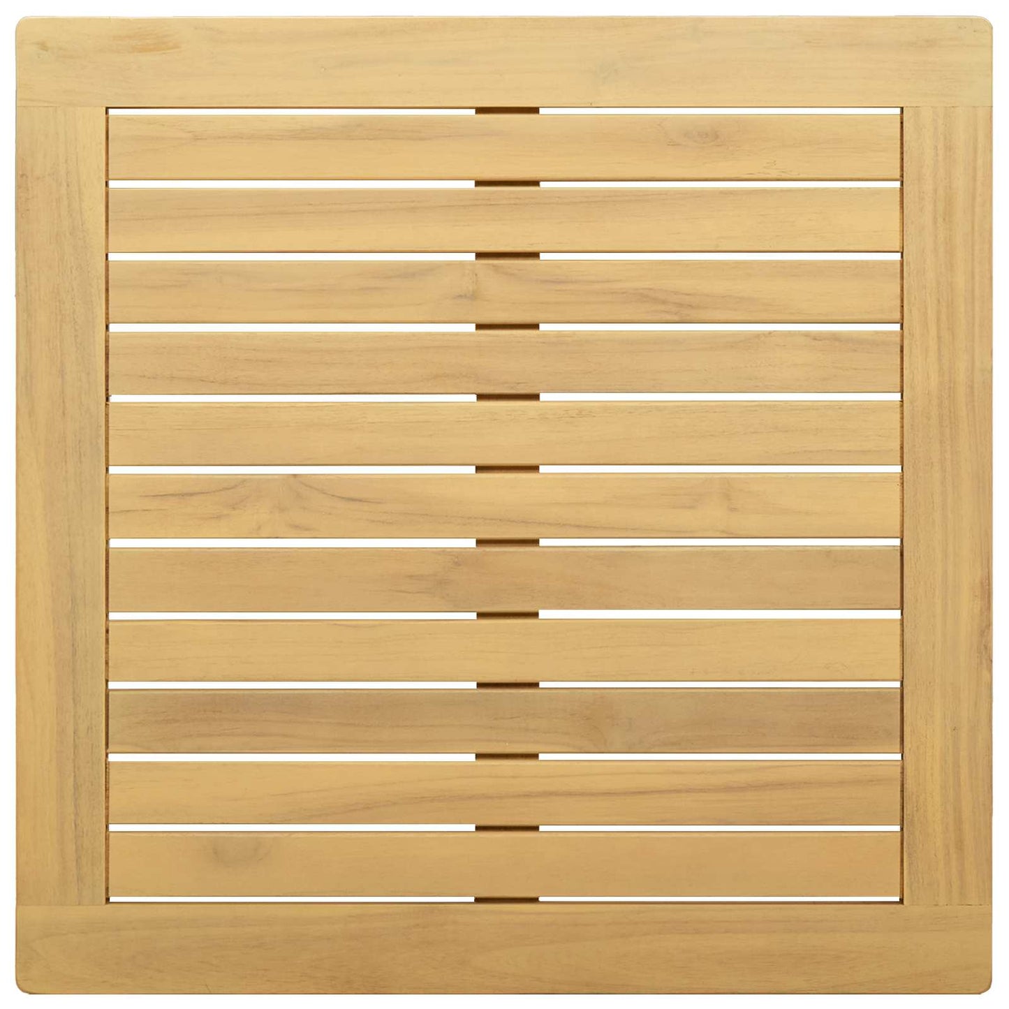 vidaXL Coffee Table Light Acacia 60 x 60 x 36 cm Solid Acacia Wood 4