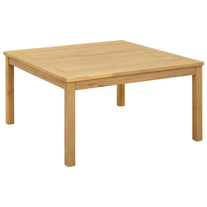 Coffee Table Solid Acacia Wood Light Acacia 85 cm 45 cm 85 cm
