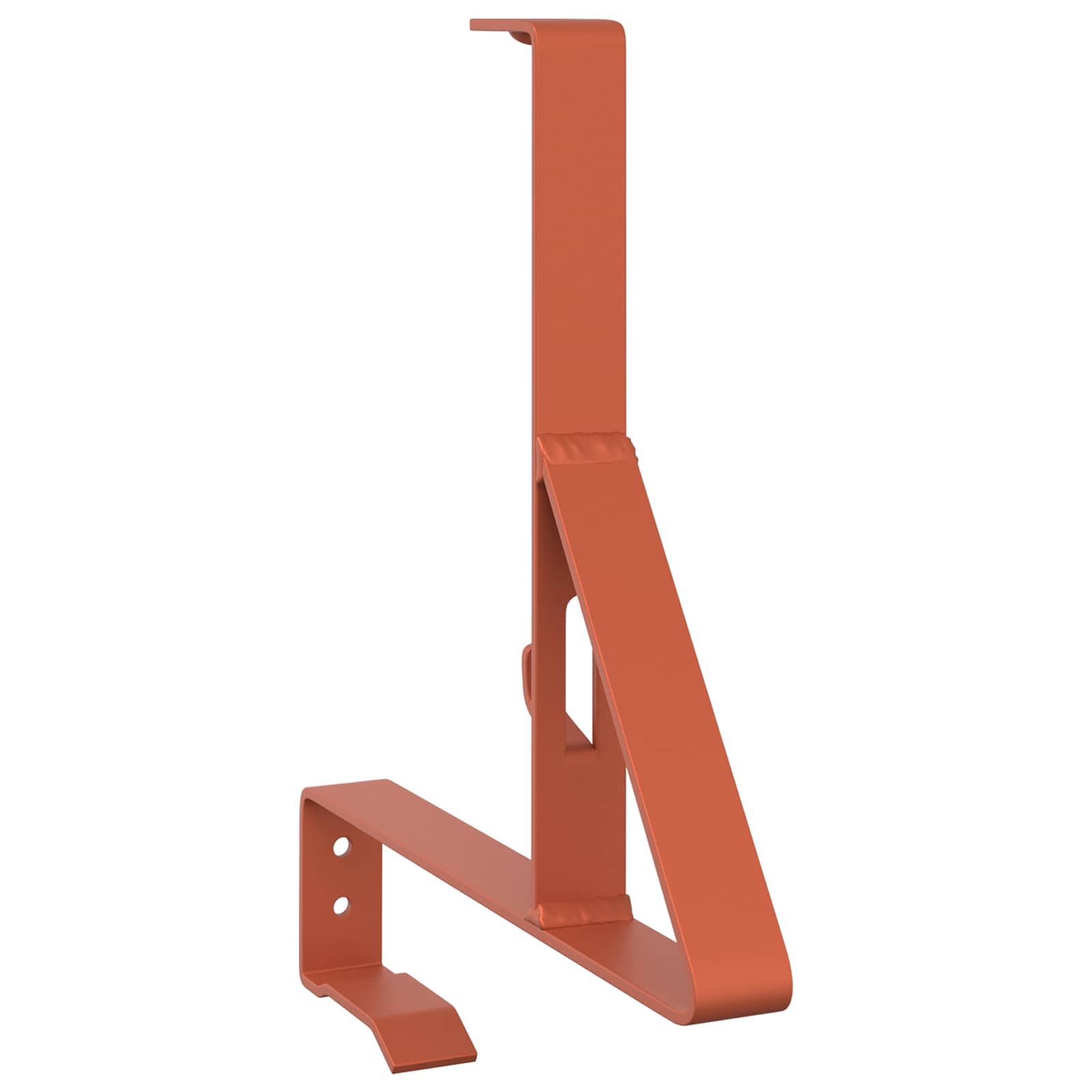 vidaXL Snow Guard Support 12 pcs Red 29.5 x 3 x 34.5 cm Steel 2