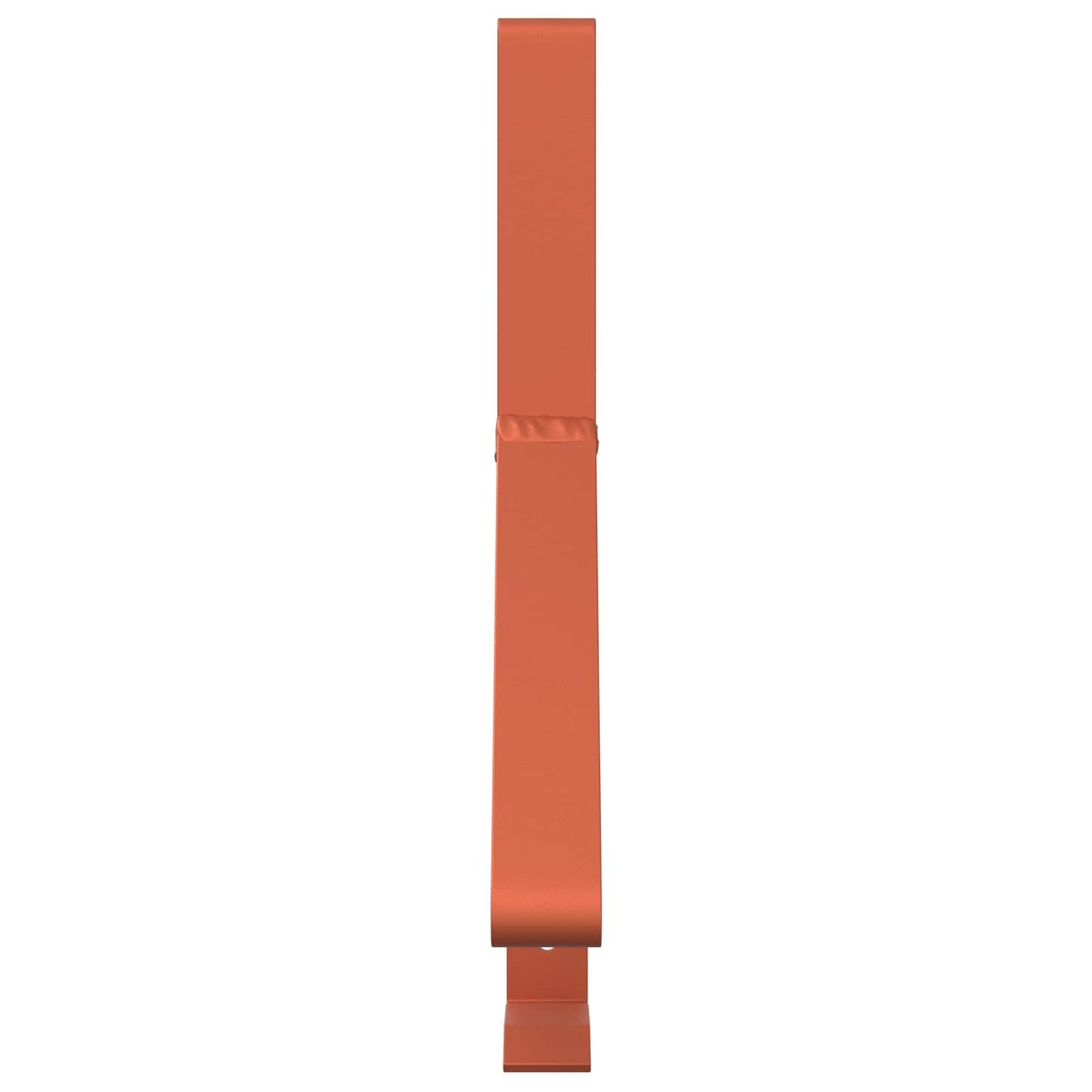 vidaXL Snow Guard Support 12 pcs Red 29.5 x 3 x 34.5 cm Steel 5