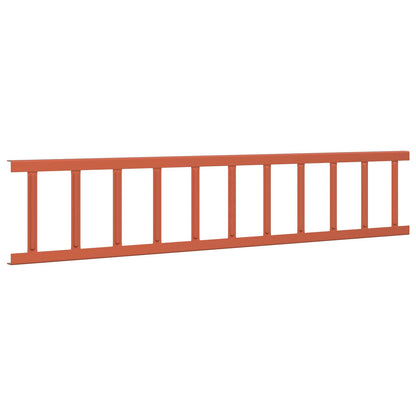 vidaXL Red 600 x 2.5 x 20 cm Steel 4