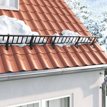 Roof Snow Guard Steel Black