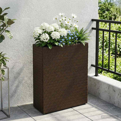 vidaXL Tall Planter 55 x 22 x 70 cm Yes 1