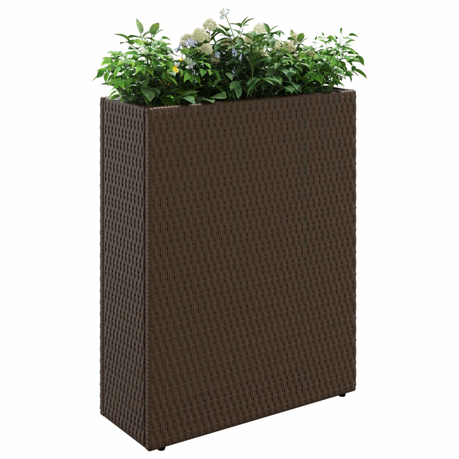 vidaXL Tall Planter 55 x 22 x 70 cm Yes 3