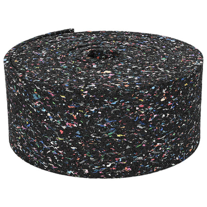 vidaXL Rubber Granulate Roll Black 2000 x 10 x 0.8 cm Rubber 6