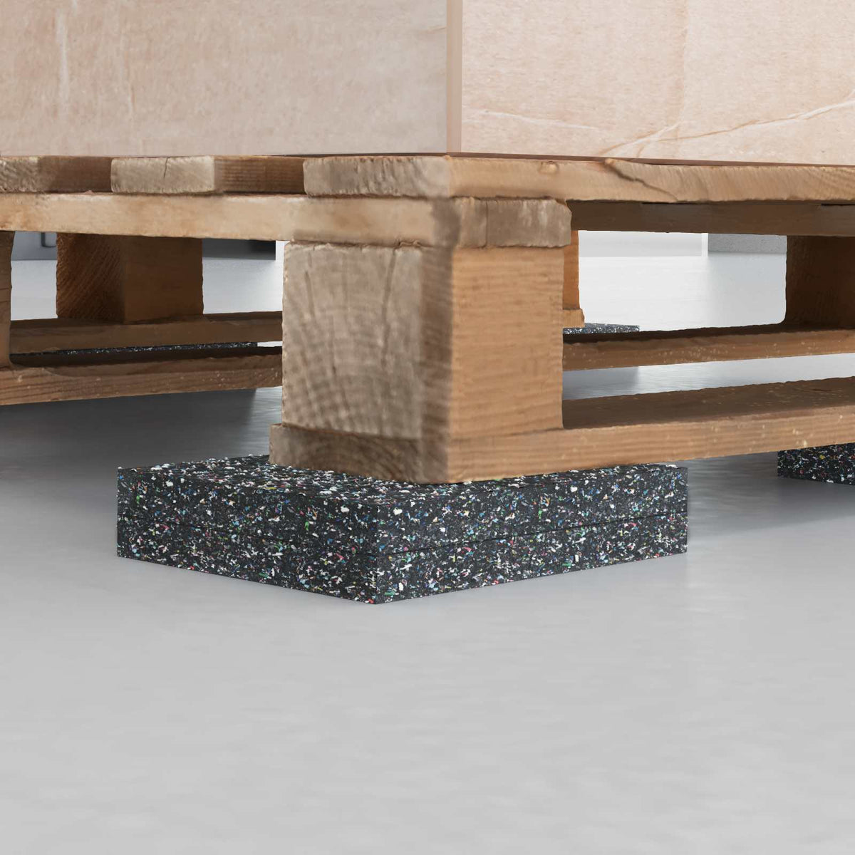 vidaXL Rubber Granulate Roll Black 2000 x 12 x 0.6 cm Rubber 4