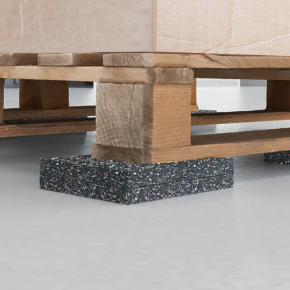 vidaXL Rubber Granulate Roll Black 2000 x 12 x 0.6 cm Rubber 4