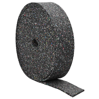 vidaXL Rubber Granulate Roll Black 2000 x 12 x 0.6 cm Rubber 2