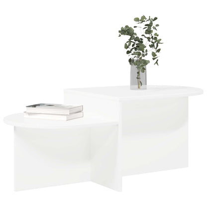 vidaXL Coffee Table White 100 x 50 x 40 cm Engineered Wood 3