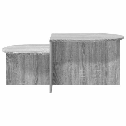 vidaXL Coffee Table Grey Sonoma 100 x 50 x 40 cm Engineered Wood 5