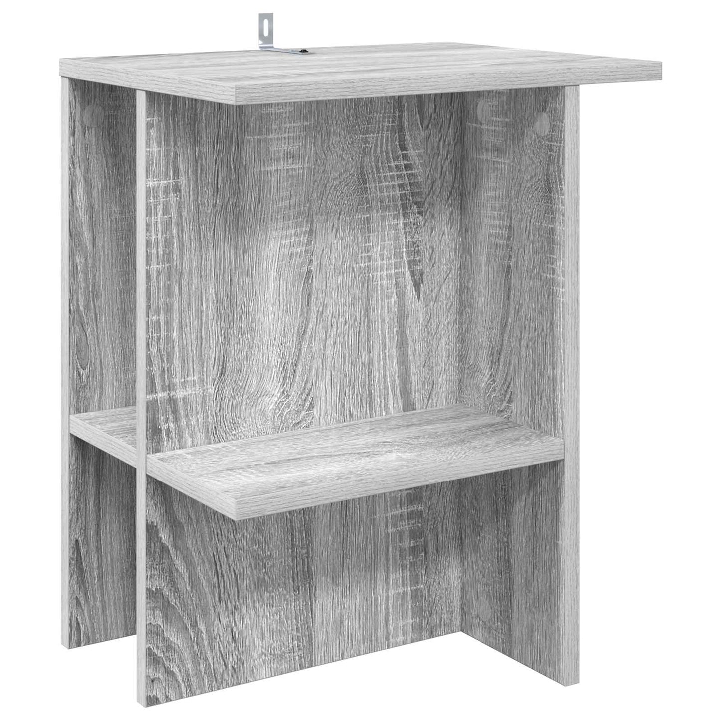vidaXL Coffee Table 2 pcs Grey Sonoma 40 x 30 x 49 cm Engineered Wood 5