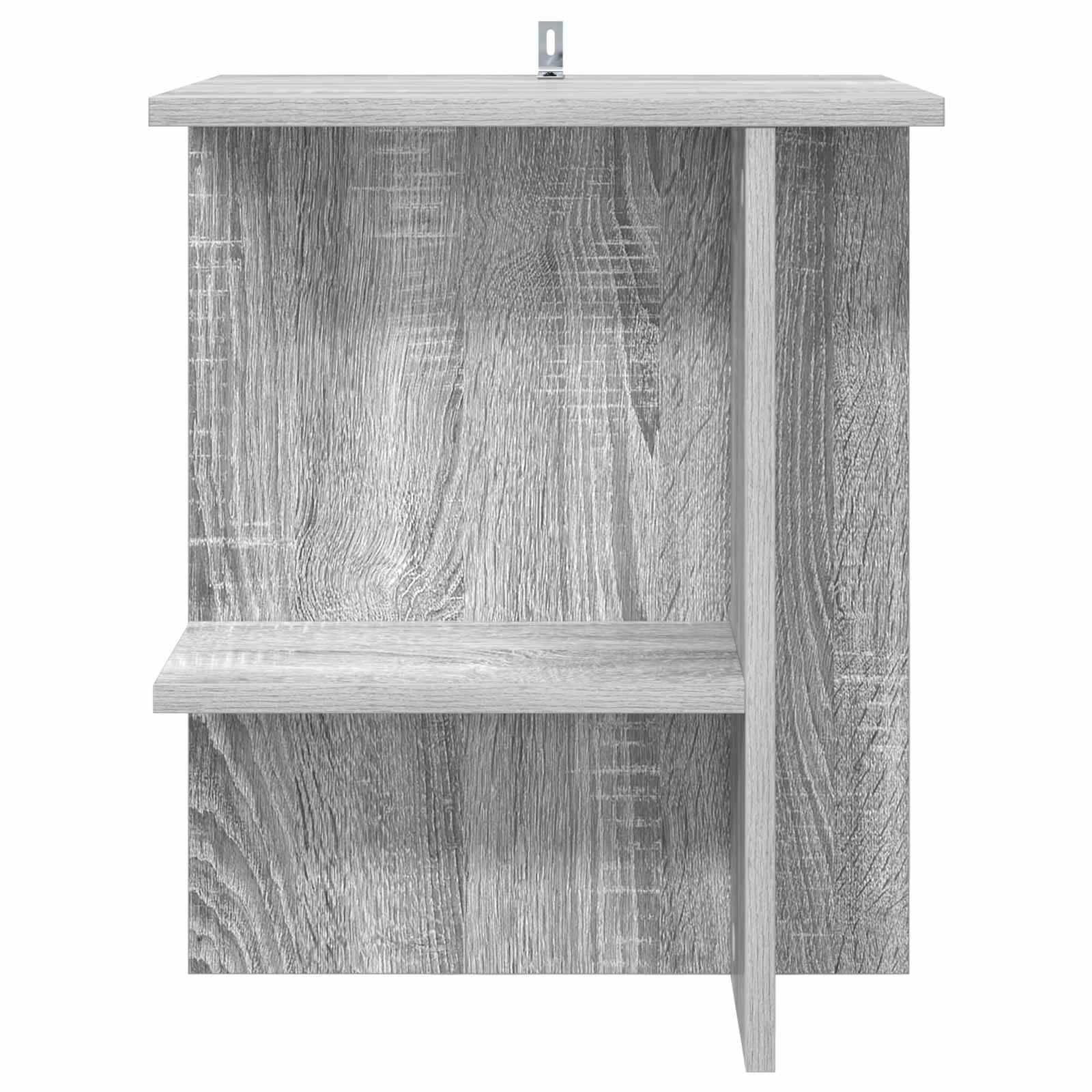 vidaXL Coffee Table 2 pcs Grey Sonoma 40 x 30 x 49 cm Engineered Wood 6