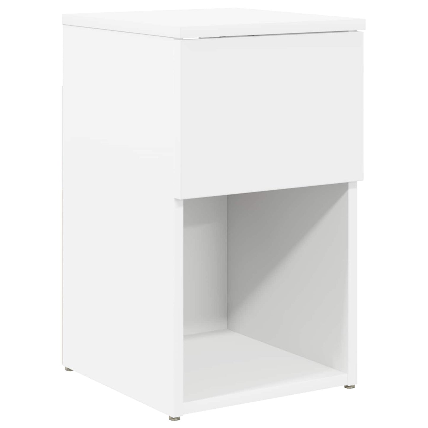 vidaXL Bed Cabinet 2 pcs White 29 x 31.5 x 49 cm Engineered Wood 5