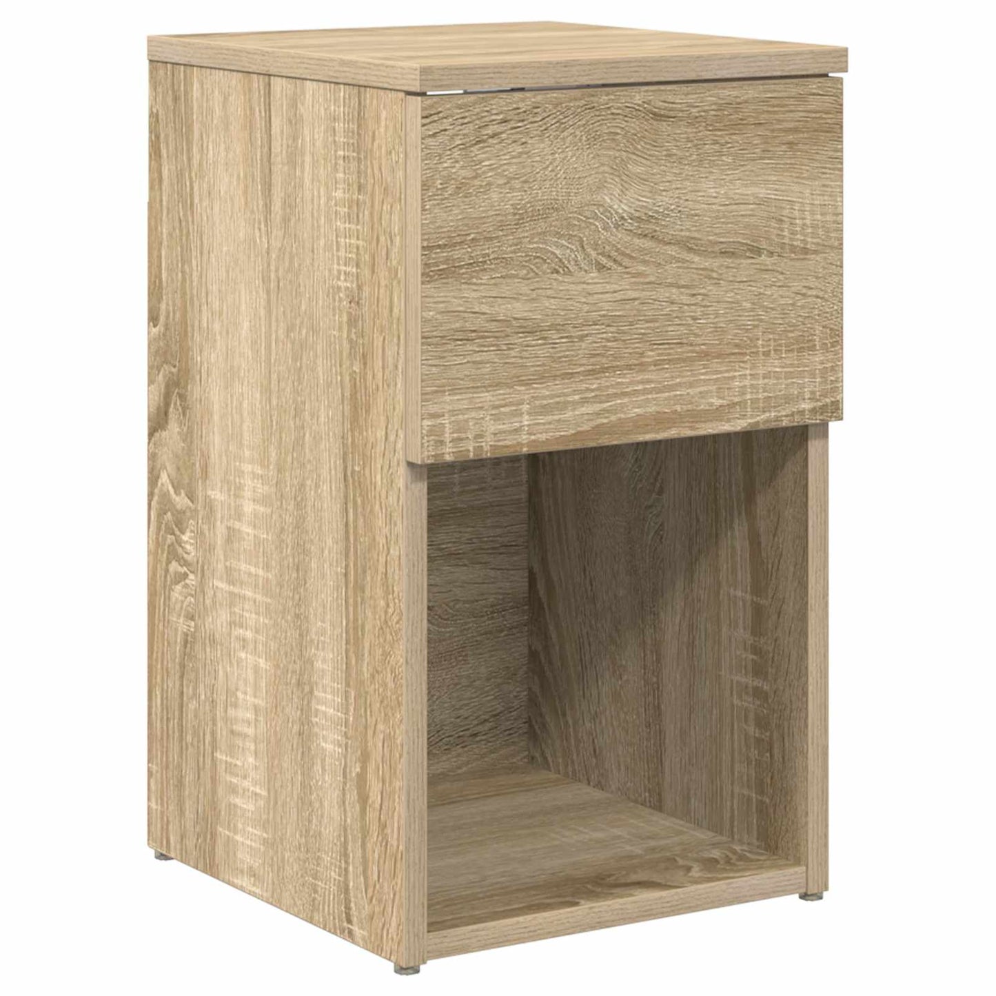 vidaXL Bed Cabinet 2 pcs Sonoma Oak 29 x 31.5 x 49 cm Engineered Wood 5