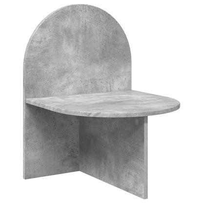 vidaXL Bedside Table 2 pcs Concrete Grey 48 x 49 x 65 cm 5