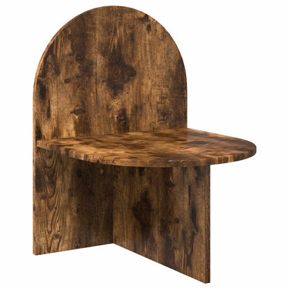 vidaXL Bedside Table 2 pcs Smoked Oak 48 x 49 x 65 cm Engineered Wood 5