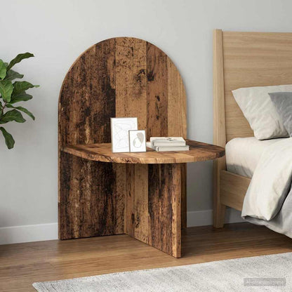 vidaXL Bedside Table 2 pcs Old Wood 48 x 49 x 65 cm Engineered Wood 4