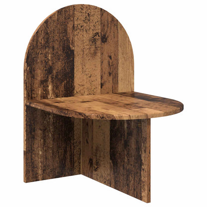 vidaXL Bedside Table 2 pcs Old Wood 48 x 49 x 65 cm Engineered Wood 5