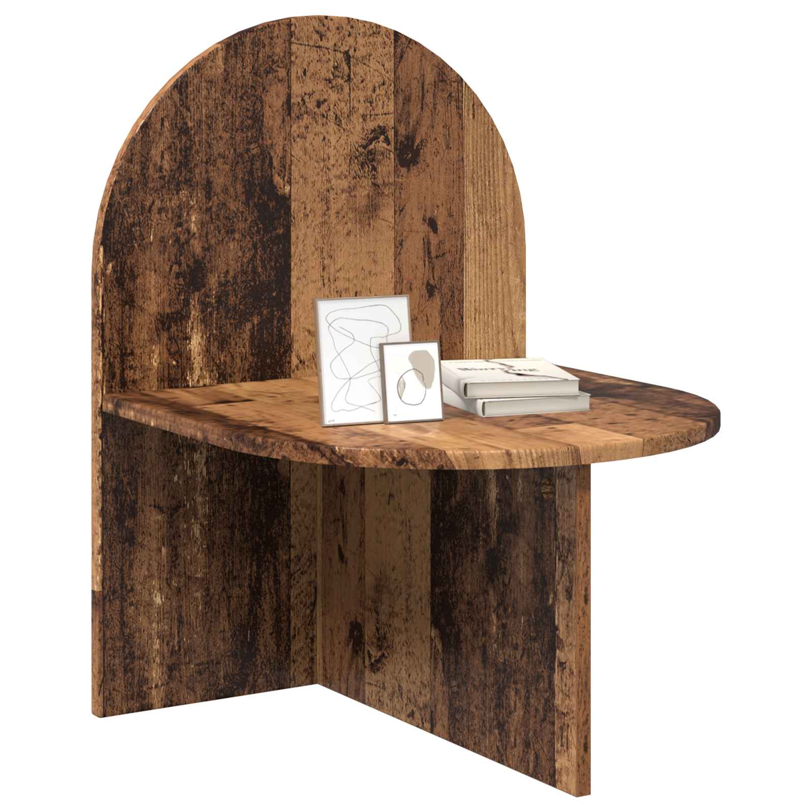 vidaXL Bedside Table 2 pcs Old Wood 48 x 49 x 65 cm Engineered Wood 3