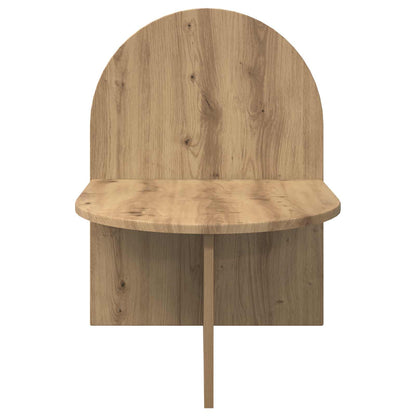vidaXL Bedside Table 2 pcs Artisan Oak 48 x 49 x 65 cm Engineered Wood 6
