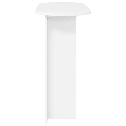 vidaXL Console Table White 100 x 39.5 x 75 cm Engineered Wood 6