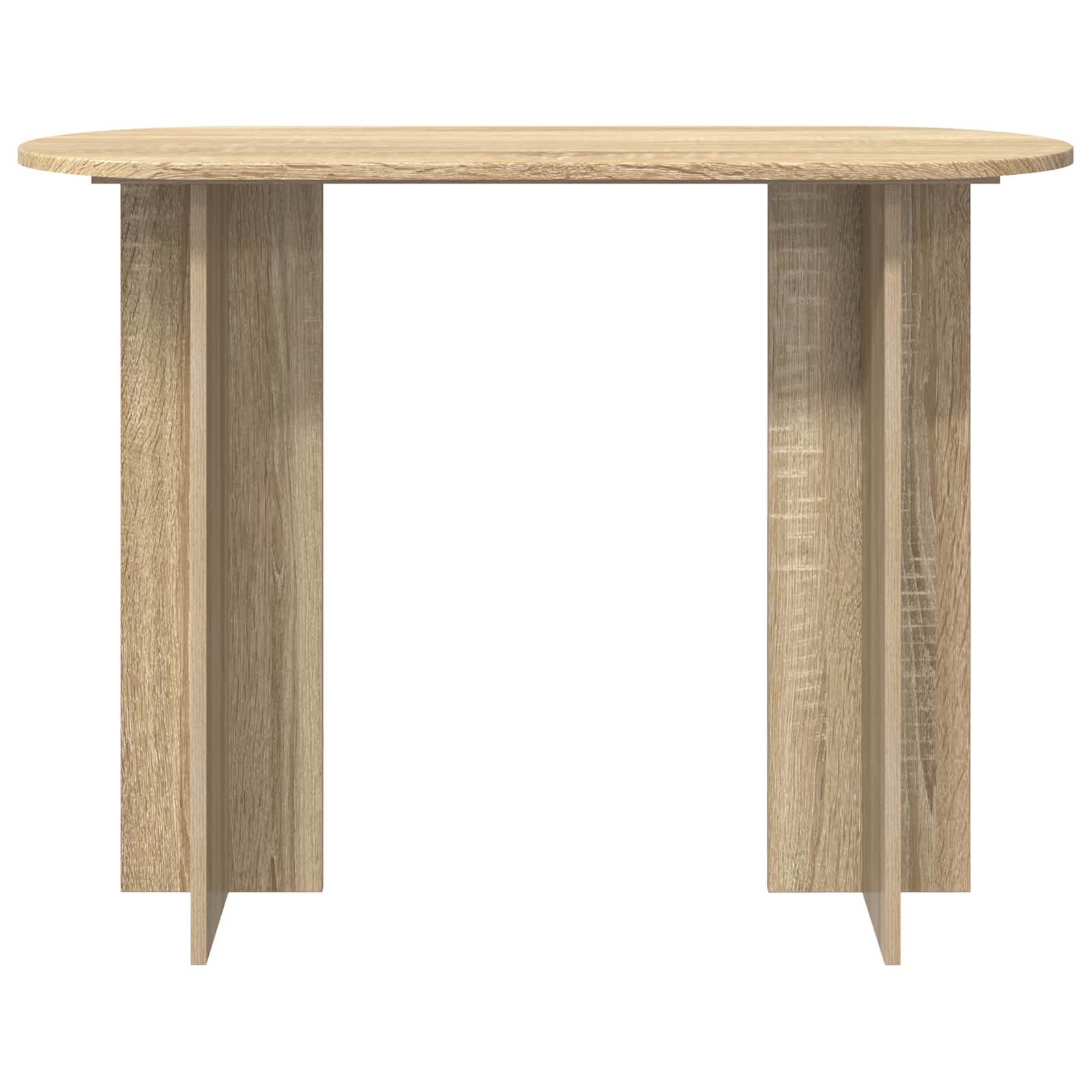 vidaXL Console Table Sonoma Oak 100 x 39.5 x 75 cm Engineered Wood 5