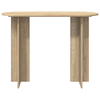 vidaXL Console Table Sonoma Oak 100 x 39.5 x 75 cm Engineered Wood 5
