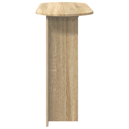 vidaXL Console Table Sonoma Oak 100 x 39.5 x 75 cm Engineered Wood 6