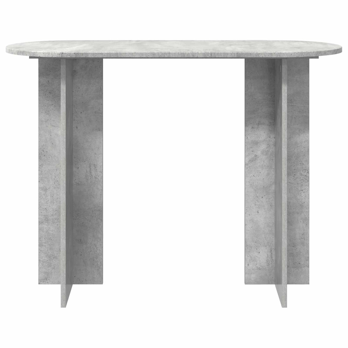 vidaXL Console Table Concrete Grey 100 x 39.5 x 75 cm Engineered Wood 5