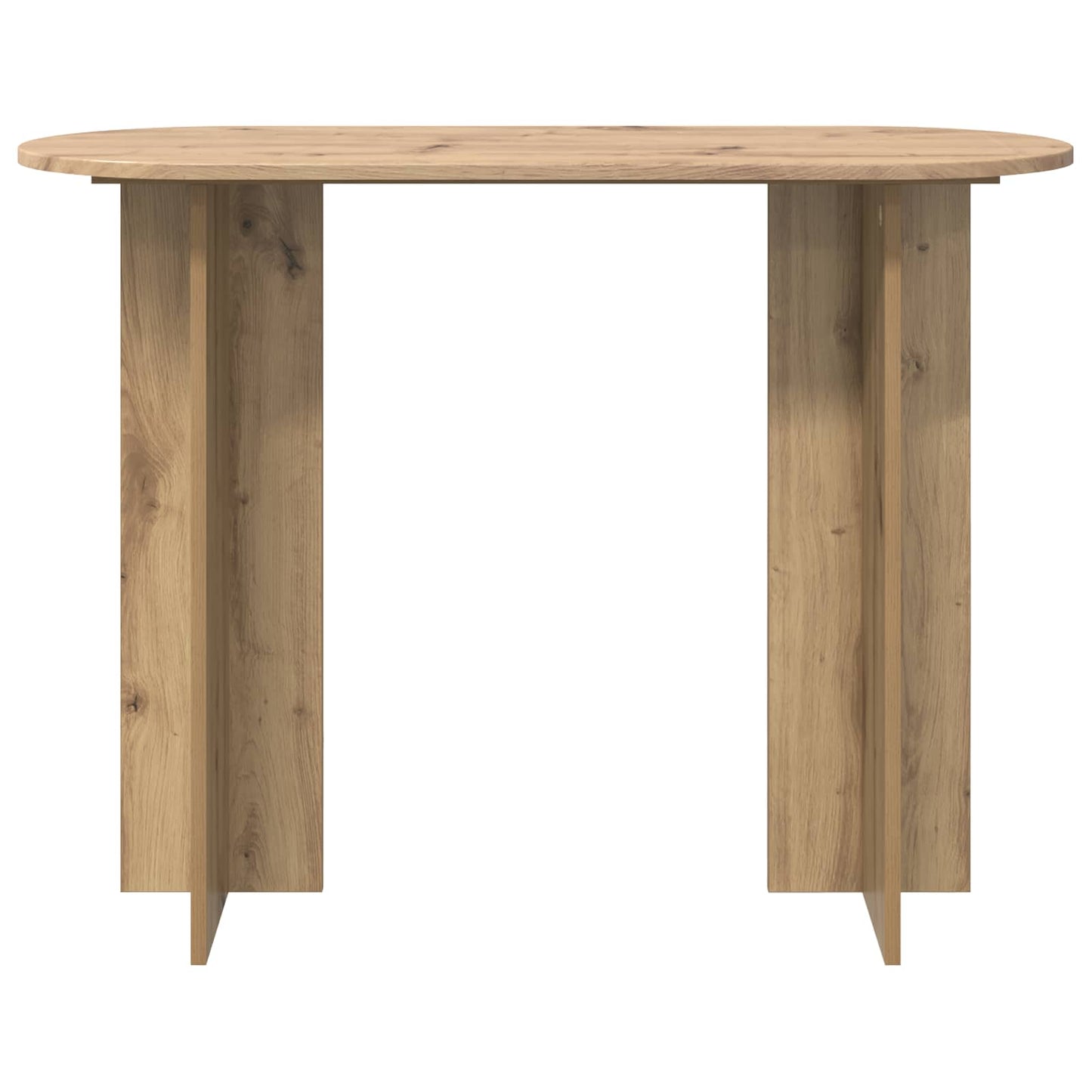 vidaXL Console Table Artisan Oak 100 x 39.5 x 75 cm Engineered Wood 5