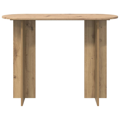 vidaXL Console Table Artisan Oak 100 x 39.5 x 75 cm Engineered Wood 5
