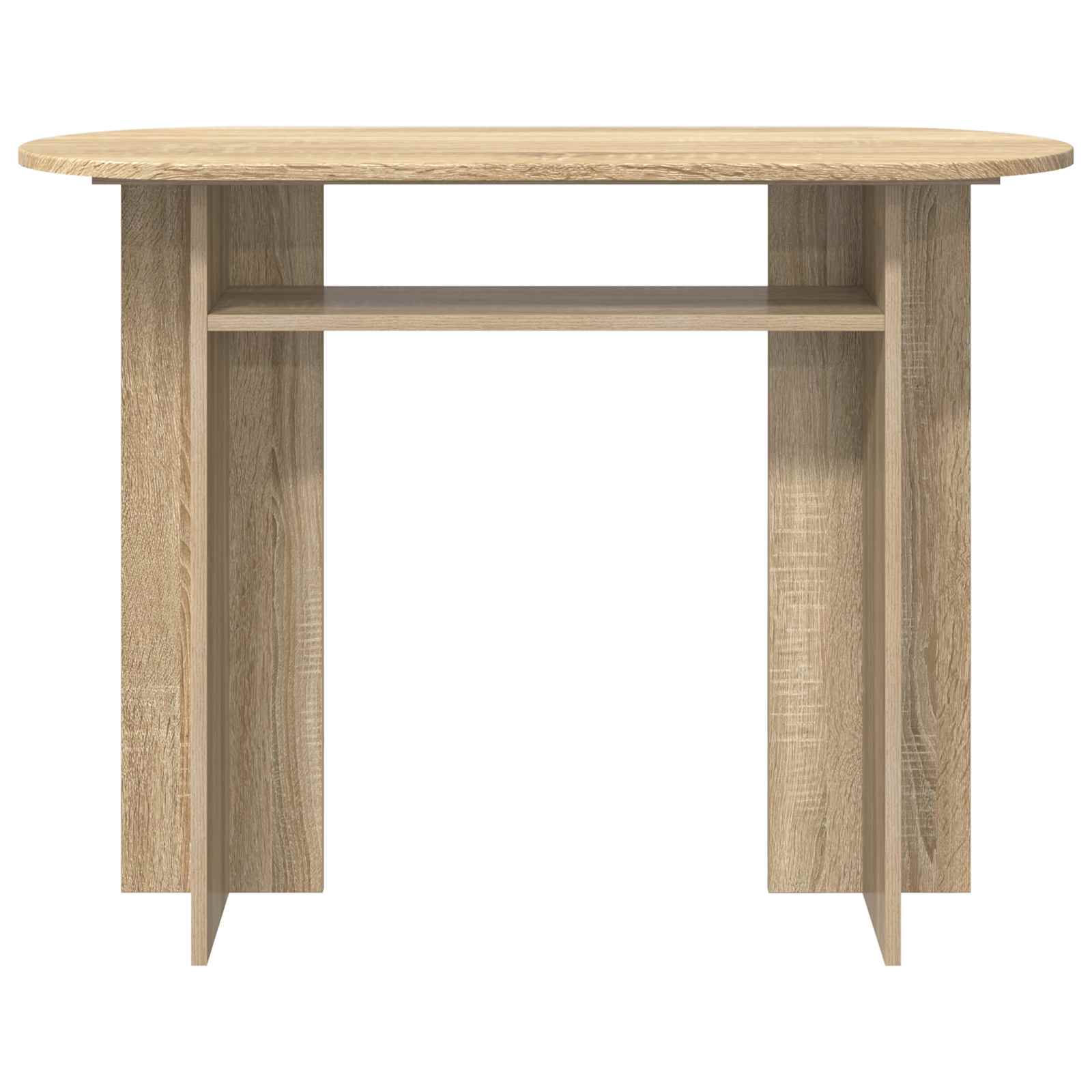 vidaXL Console Table Sonoma Oak 100 x 39.5 x 75 cm Engineered Wood 5