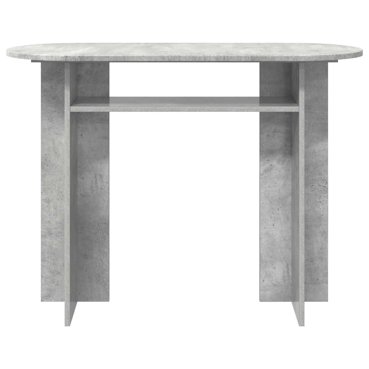 vidaXL Console Table Concrete Grey 100 x 39.5 x 75 cm Engineered Wood 5