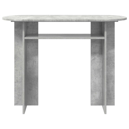 vidaXL Console Table Concrete Grey 100 x 39.5 x 75 cm Engineered Wood 5