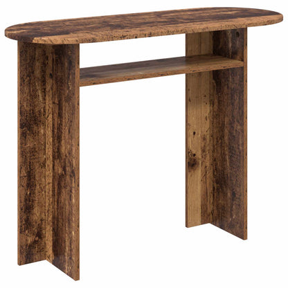 vidaXL Console Table Old Wood 100 x 39.5 x 75 cm Engineered Wood 2