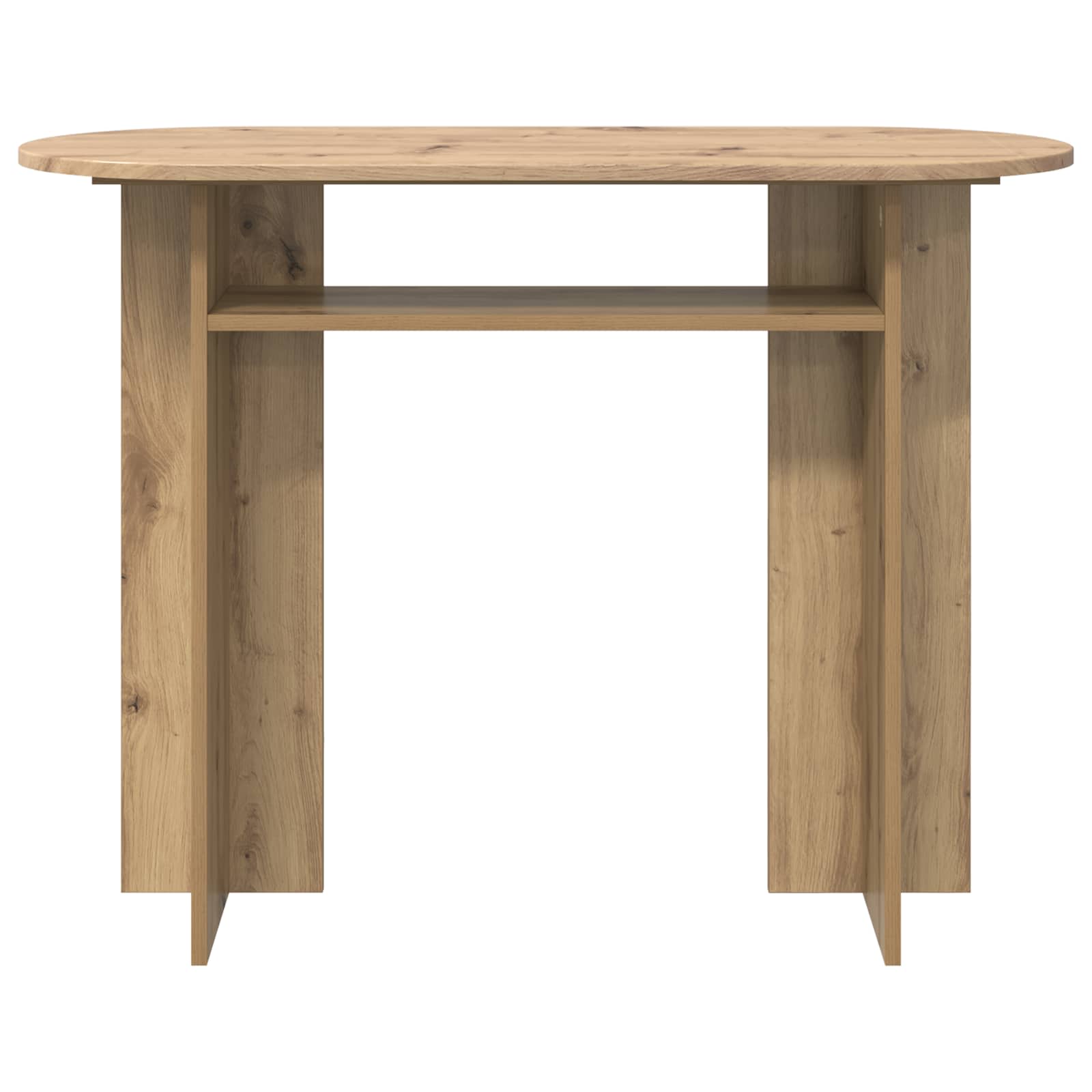 vidaXL Console Table Artisan Oak 100 x 39.5 x 75 cm Engineered Wood 5
