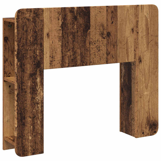 Headboard Cabinet with Storage Old Wood Engineered Wood 2