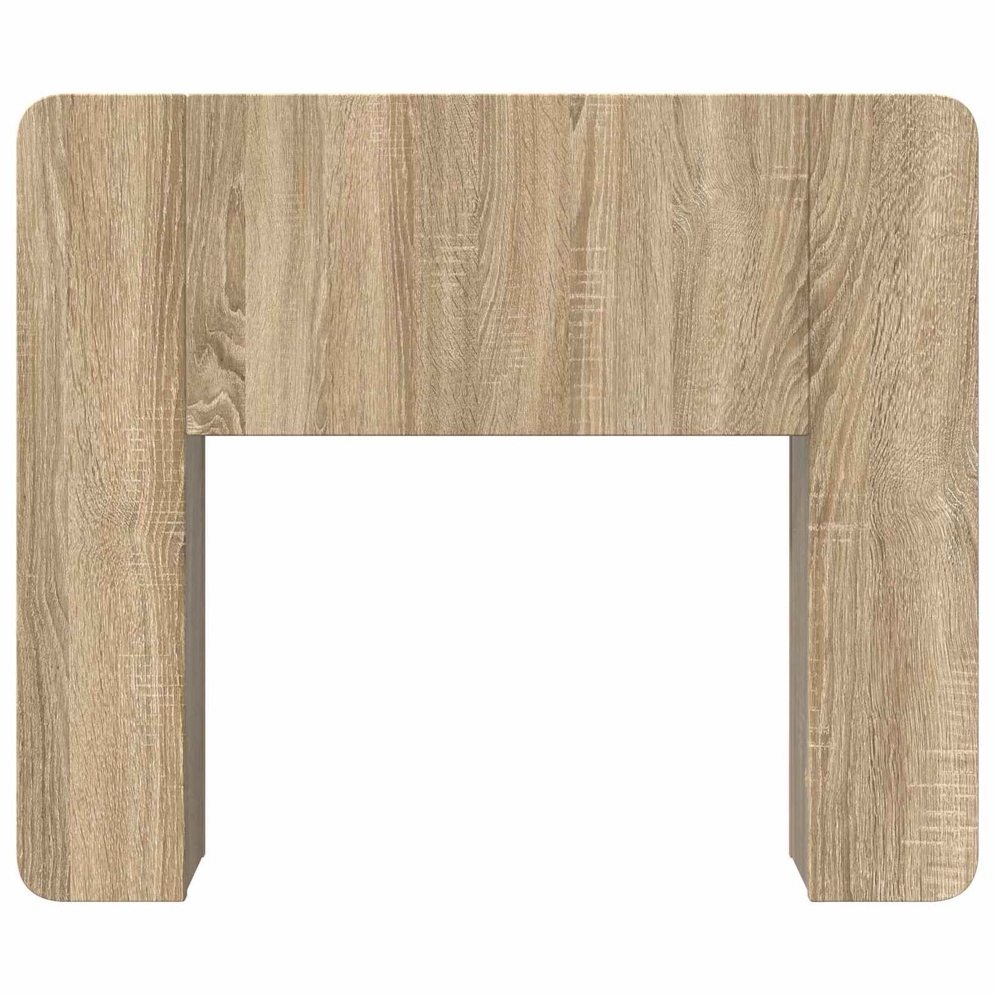 vidaXL Headboard Cabinet with Storage Sonoma Oak Engineered Wood 5