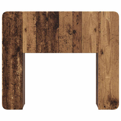vidaXL Headboard Cabinet with Storage Old Wood Engineered Wood 5