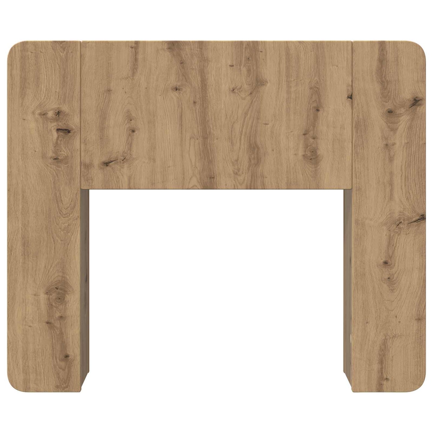 vidaXL Headboard Cabinet Artisan Oak 100 cm Engineered Wood 5