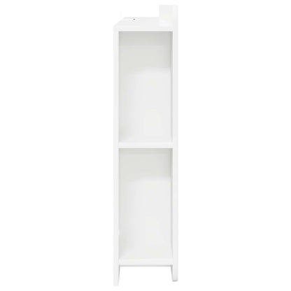 vidaXL Headboard Cabinet White 135 x 18.5 x 80 cm Engineered Wood 6