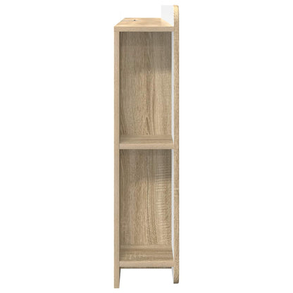 vidaXL Headboard Cabinet with Storage Sonoma Engineered Wood 6
