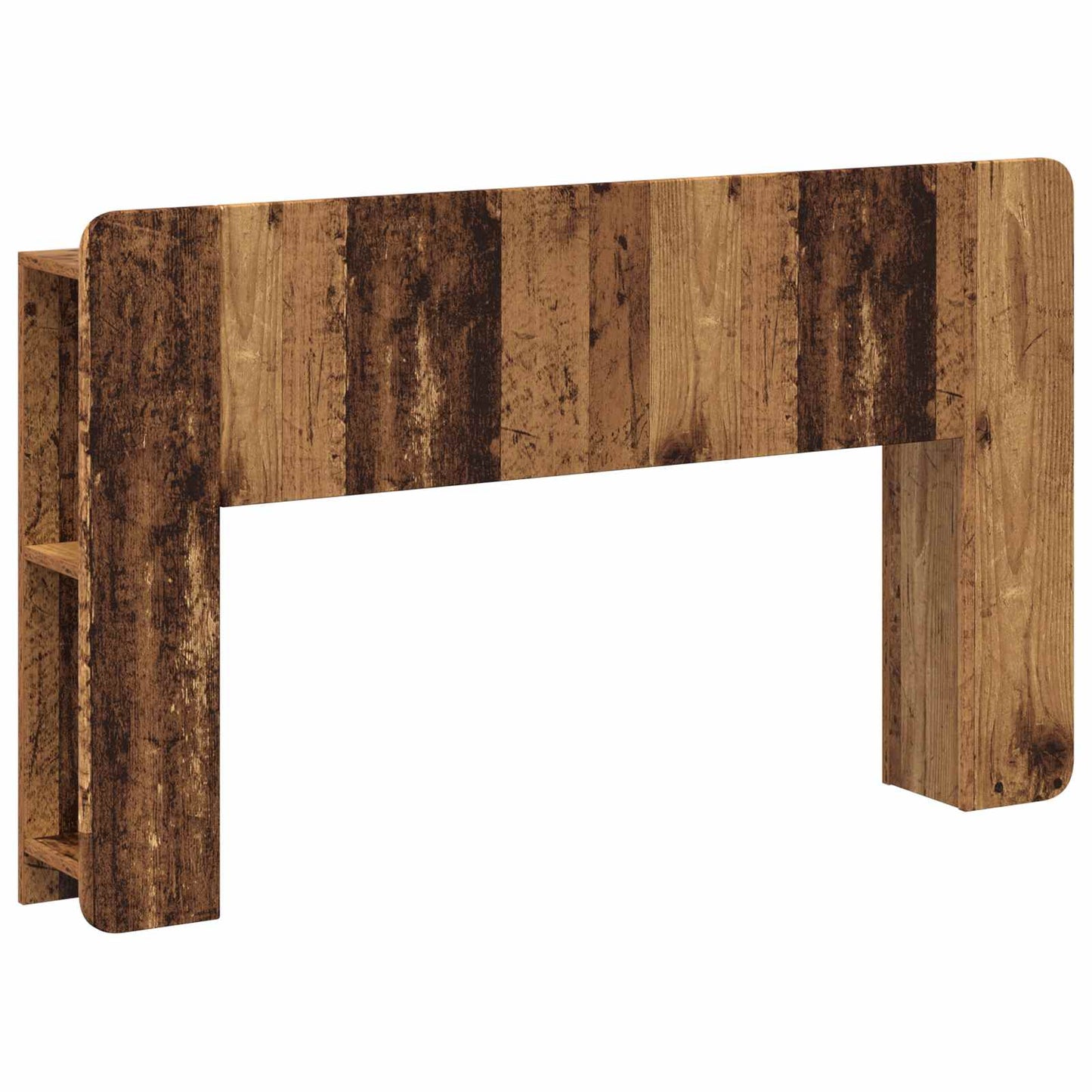 vidaXL Headboard Cabinet with Storage Old Wood Engineered Wood 2