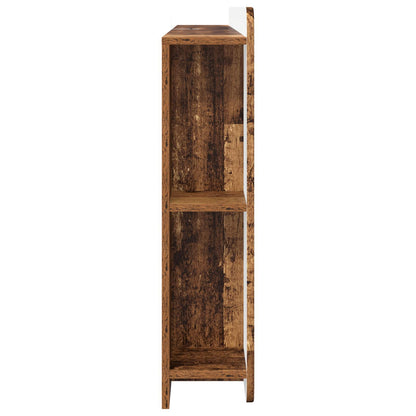 vidaXL Headboard Cabinet with Storage Old Wood Engineered Wood 6